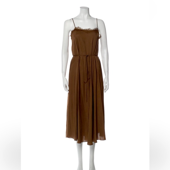 Vince Dresses & Skirts - VINCE square neckline midi dress